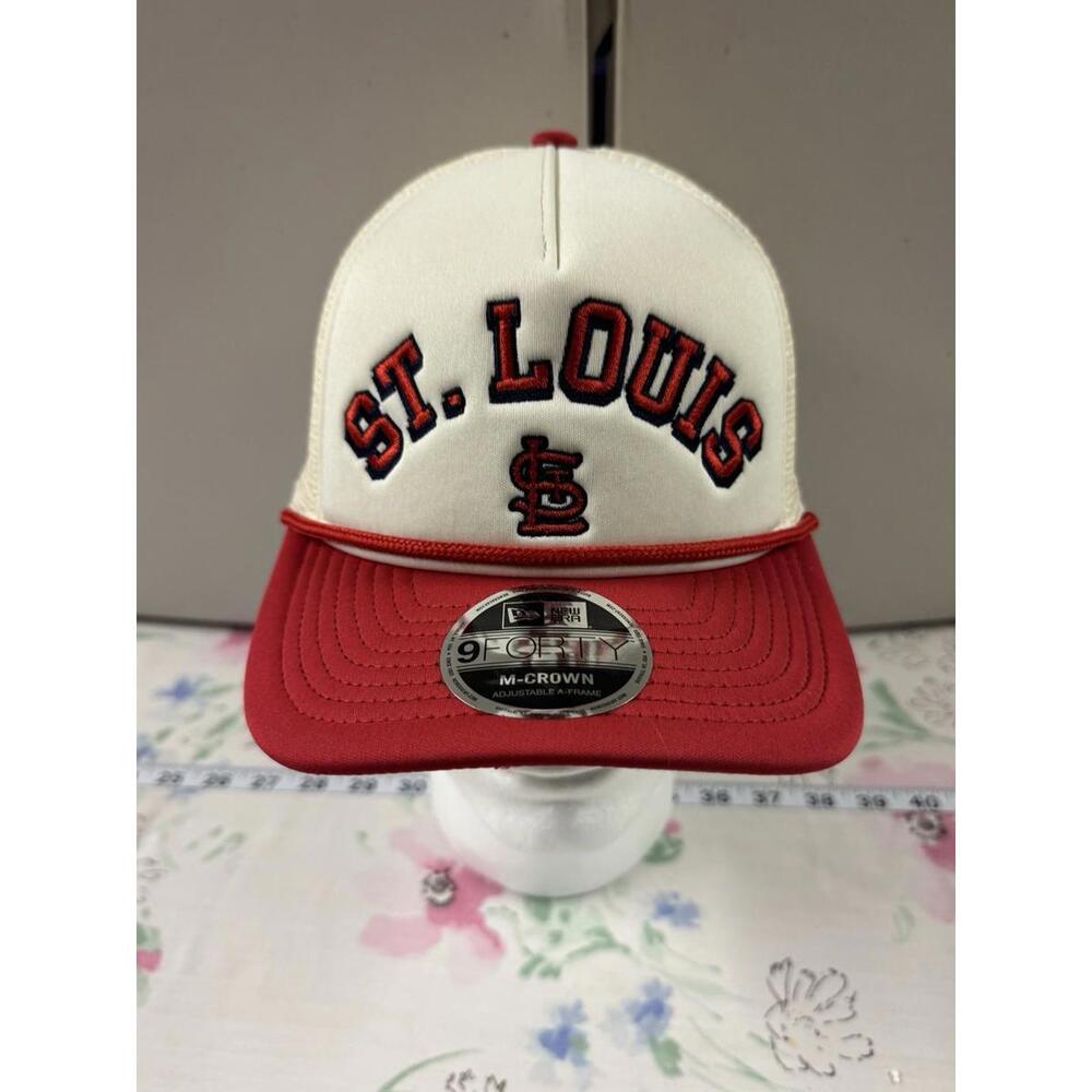 New Era St. Louis Cardinals 9FORTY‎ M-Crown Trucker Hat Snapback MLB